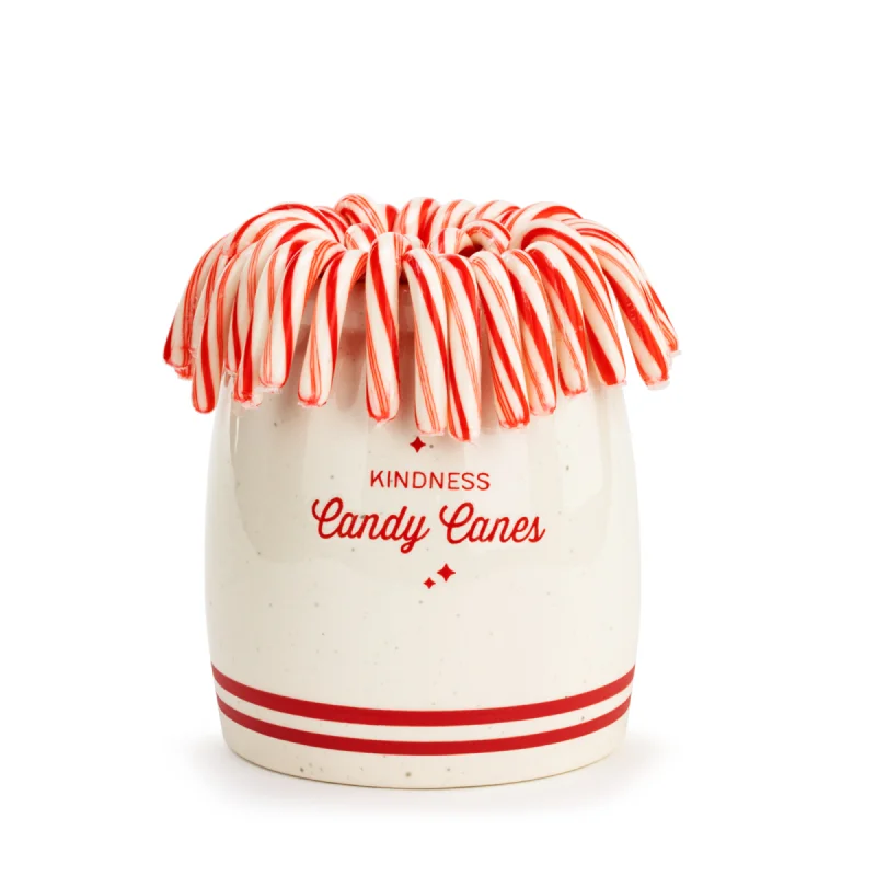Share Kindness Candy Cane Crock