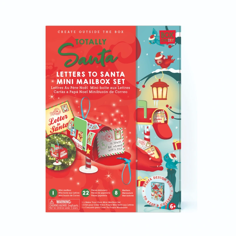Holiday Craft Bundle: Make Your Own Ornaments & Letters to Santa Mailbox!
