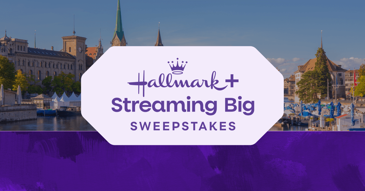 Hallmark Channel's Hallmark+ Big Streaming Sweepstakes